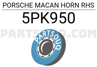 Porsche 5PK950 PORSCHE MACAN HORN RHS