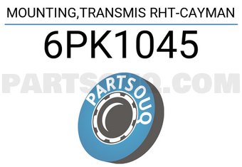 Porsche 6PK1045 MOUNTING,TRANSMIS RHT-CAYMAN