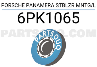 Porsche 6PK1065 PORSCHE PANAMERA STBLZR MNTG/L