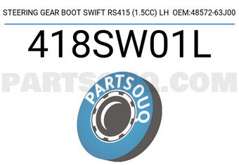 RBI 418SW01L STEERING GEAR BOOT SWIFT RS415 (1.5CC) LH OEM:48572-63J00