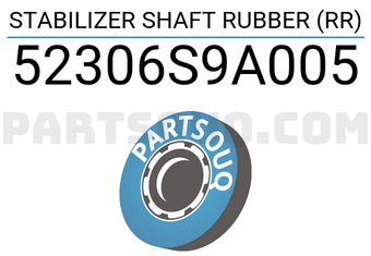 RBI 52306S9A005 STABILIZER SHAFT RUBBER (RR)
