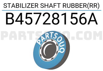 RBI B45728156A STABILIZER SHAFT RUBBER(RR)