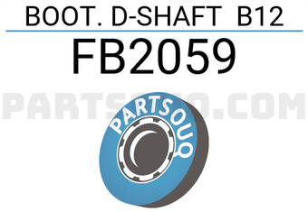 RBI FB2059 BOOT. D-SHAFT B12