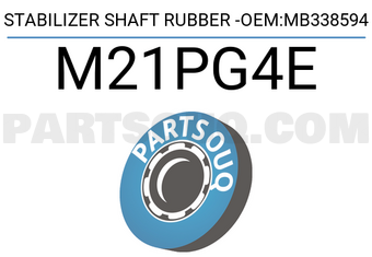 RBI M21PG4E STABILIZER SHAFT RUBBER -OEM:MB338594