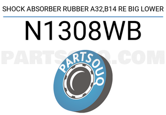 RBI N1308WB SHOCK ABSORBER RUBBER A32,B14 RE BIG LOWER