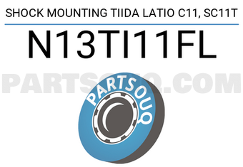 RBI N13TI11FL SHOCK MOUNTING TIIDA LATIO C11, SC11T
