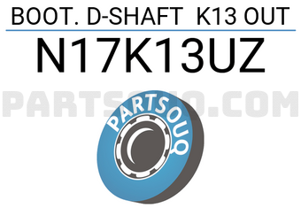 RBI N17K13UZ BOOT. D-SHAFT K13 OUT