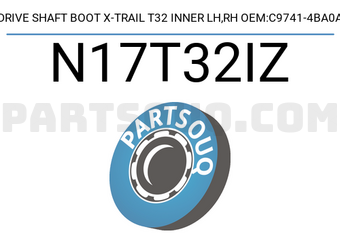 RBI N17T32IZ DRIVE SHAFT BOOT X-TRAIL T32 INNER LH,RH OEM:C9741-4BA0A
