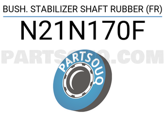 RBI N21N170F BUSH. STABILIZER SHAFT RUBBER (FR)
