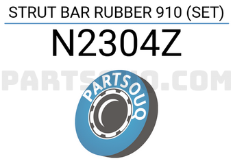 RBI N2304Z STRUT BAR RUBBER 910 (SET)