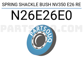 RBI N26E26E0 SPRING SHACKLE BUSH NV350 E26 RE