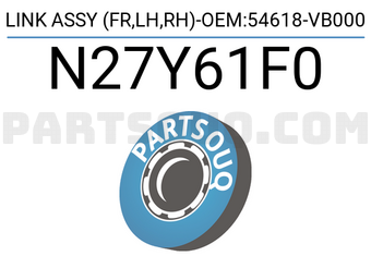 RBI N27Y61F0 LINK ASSY (FR,LH,RH)-OEM:54618-VB000