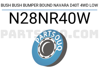 RBI N28NR40W BUSH BUSH BUMPER BOUND NAVARA D40T 4WD LOW
