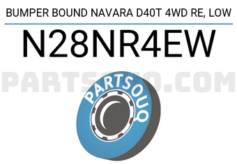 RBI N28NR4EW BUMPER BOUND NAVARA D40T 4WD RE, LOW