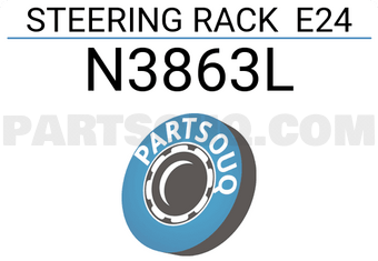 RBI N3863L STEERING RACK E24