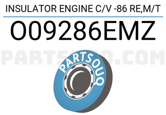 RBI O09286EMZ INSULATOR ENGINE C/V -86 RE,M/T