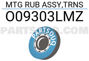 RBI O09303LMZ MTG RUB ASSY,TRNS