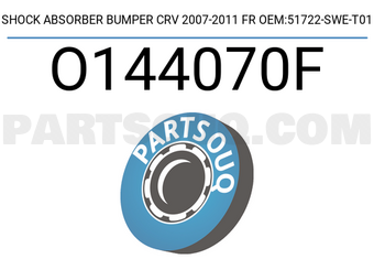 RBI O144070F SHOCK ABSORBER BUMPER CRV 2007-2011 FR OEM:51722-SWE-T01