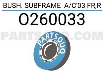 RBI O260033 BUSH. SUBFRAME A/C 03 FR,R