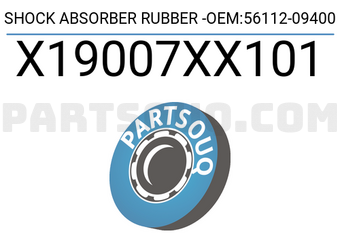RBI X19007XX101 SHOCK ABSORBER RUBBER -OEM:56112-09400