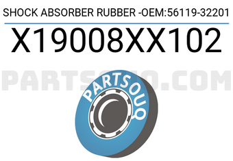 RBI X19008XX102 SHOCK ABSORBER RUBBER -OEM:56119-32201