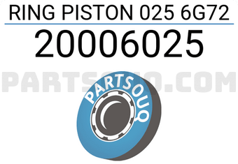 RIK 20006025 RING PISTON 025 6G72