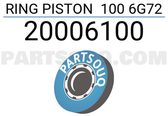 RIK 20006100 RING PISTON 100 6G72