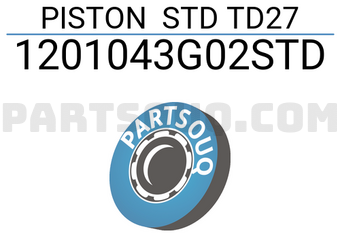RIKEN 1201043G02STD PISTON STD TD27