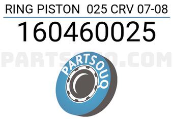 RIKEN 160460025 RING PISTON 025 CRV 07-08