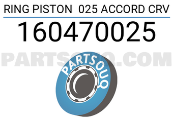 RIKEN 160470025 RING PISTON 025 ACCORD CRV