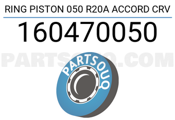 RIKEN 160470050 RING PISTON 050 R20A ACCORD CRV