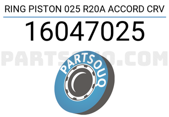 RIKEN 16047025 RING PISTON 025 R20A ACCORD CRV