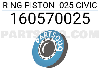 RIKEN 160570025 RING PISTON 025 CIVIC