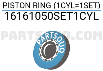 RIKEN 16161050SET1CYL PISTON RING (1CYL=1SET)