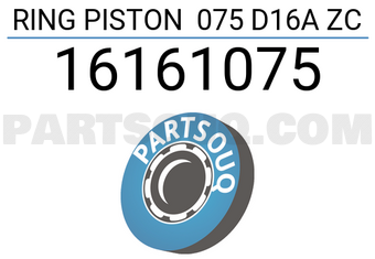 RIKEN 16161075 RING PISTON 075 D16A ZC