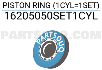 RIKEN 16205050SET1CYL PISTON RING (1CYL=1SET)