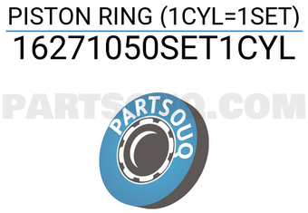 RIKEN 16271050SET1CYL PISTON RING (1CYL=1SET)