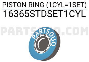 RIKEN 16365STDSET1CYL PISTON RING (1CYL=1SET)