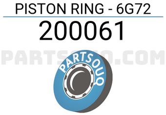RIKEN 200061 PISTON RING - 6G72
