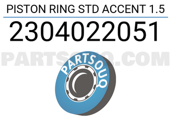 RIKEN 2304022051 PISTON RING STD ACCENT 1.5