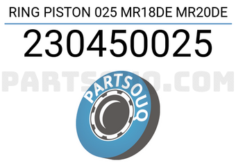 RIKEN 230450025 RING PISTON 025 MR18DE MR20DE