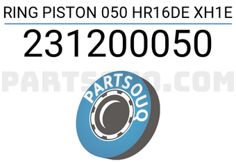 RIKEN 231200050 RING PISTON 050 HR16DE XH1E