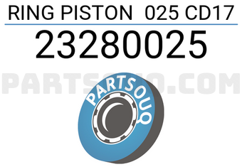 RIKEN 23280025 RING PISTON 025 CD17