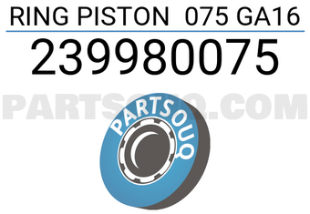 RIKEN 239980075 RING PISTON 075 GA16