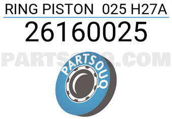 RIKEN 26160025 RING PISTON 025 H27A