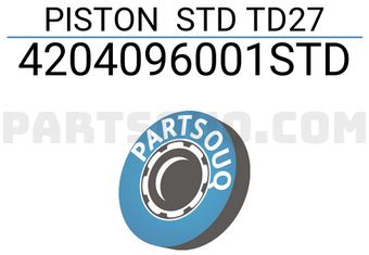 RIKEN 4204096001STD PISTON STD TD27