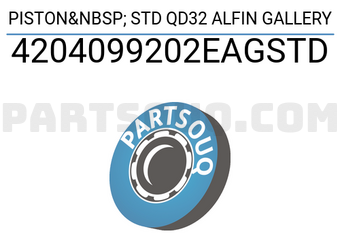 RIKEN 4204099202EAGSTD PISTON&nbsp; STD QD32 ALFIN GALLERY