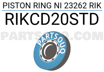 RIKEN RIKCD20STD PISTON RING NI 23262 RIK