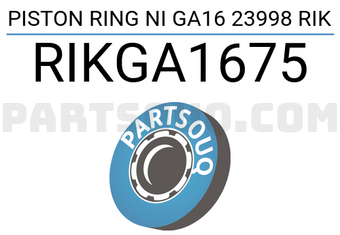 RIKEN RIKGA1675 PISTON RING NI GA16 23998 RIK