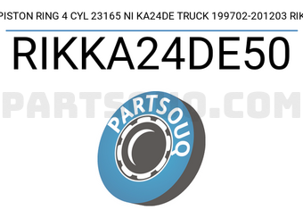 RIKEN RIKKA24DE50 PISTON RING 4 CYL 23165 NI KA24DE TRUCK 199702-201203 RIK